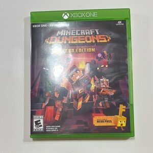 Minecraft Dungeons Hero Edition for Xbox One Great condition
